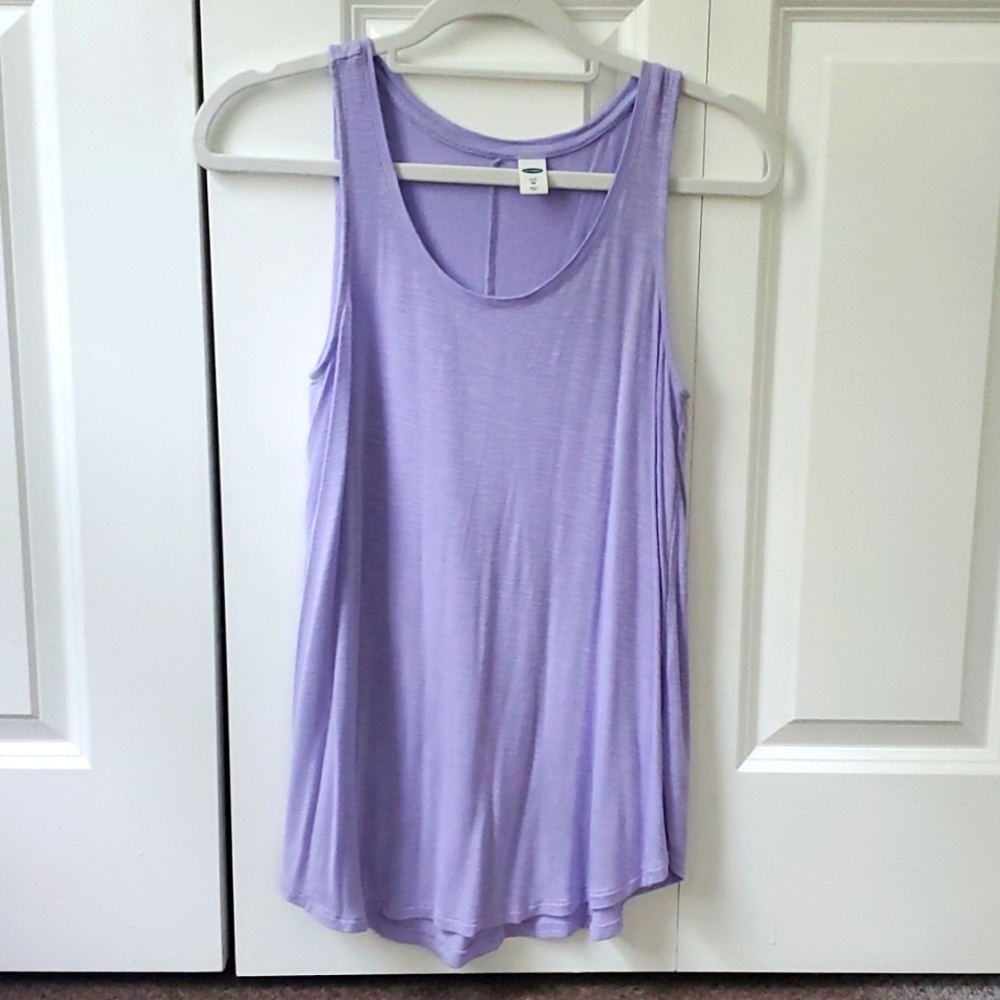 Old Navy Lilac Flowy Tank XS